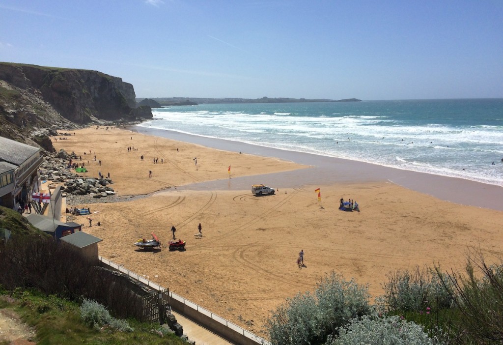 The Beach at Watergate Bay