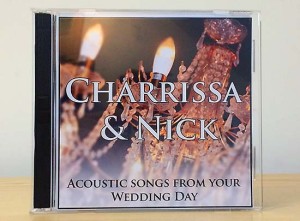 Personalised wedding CD 1