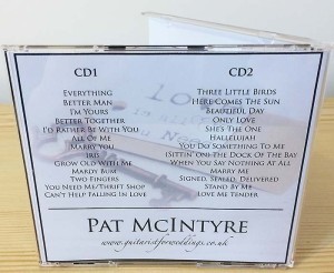 Personalised wedding CD 3