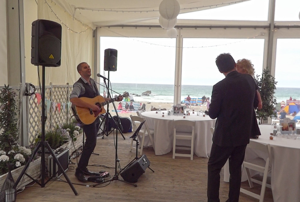 image: Live wedding music Lusty Glaze Cornwall (2)