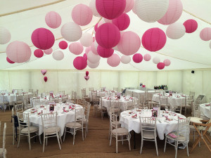 image: Mill End Hotel wedding marquee